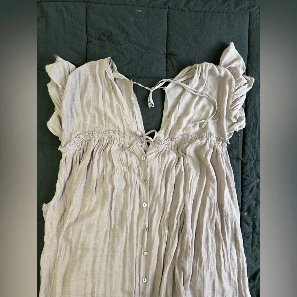 OS lavender beach/dress cover up - Picture 6 of 7